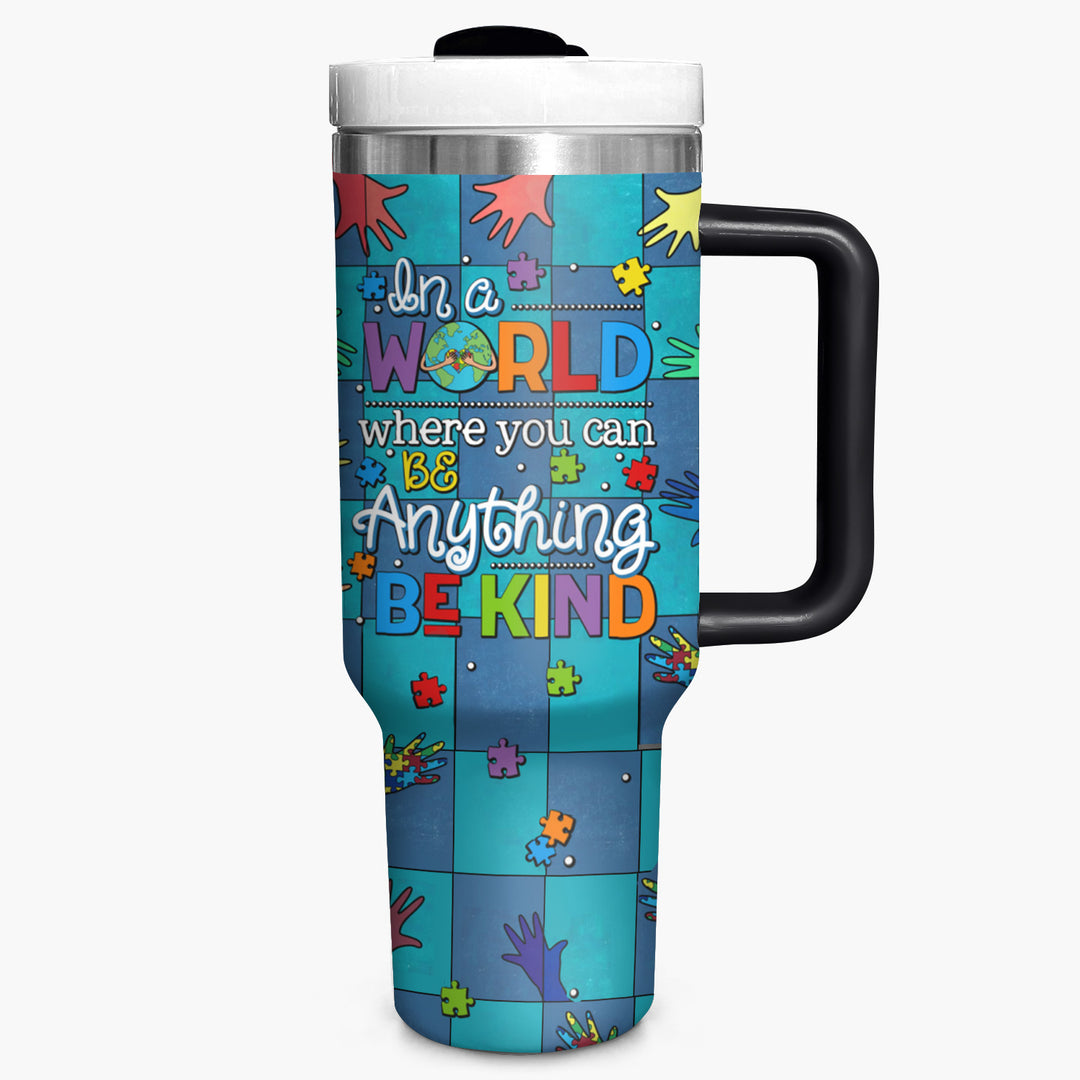 Be Kind - Tumbler with Handle - NCU0TL004