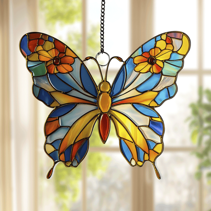 Petal Flutter - Window Hanging Suncatcher NCU0PD057