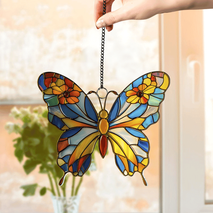 Petal Flutter - Window Hanging Suncatcher NCU0PD057