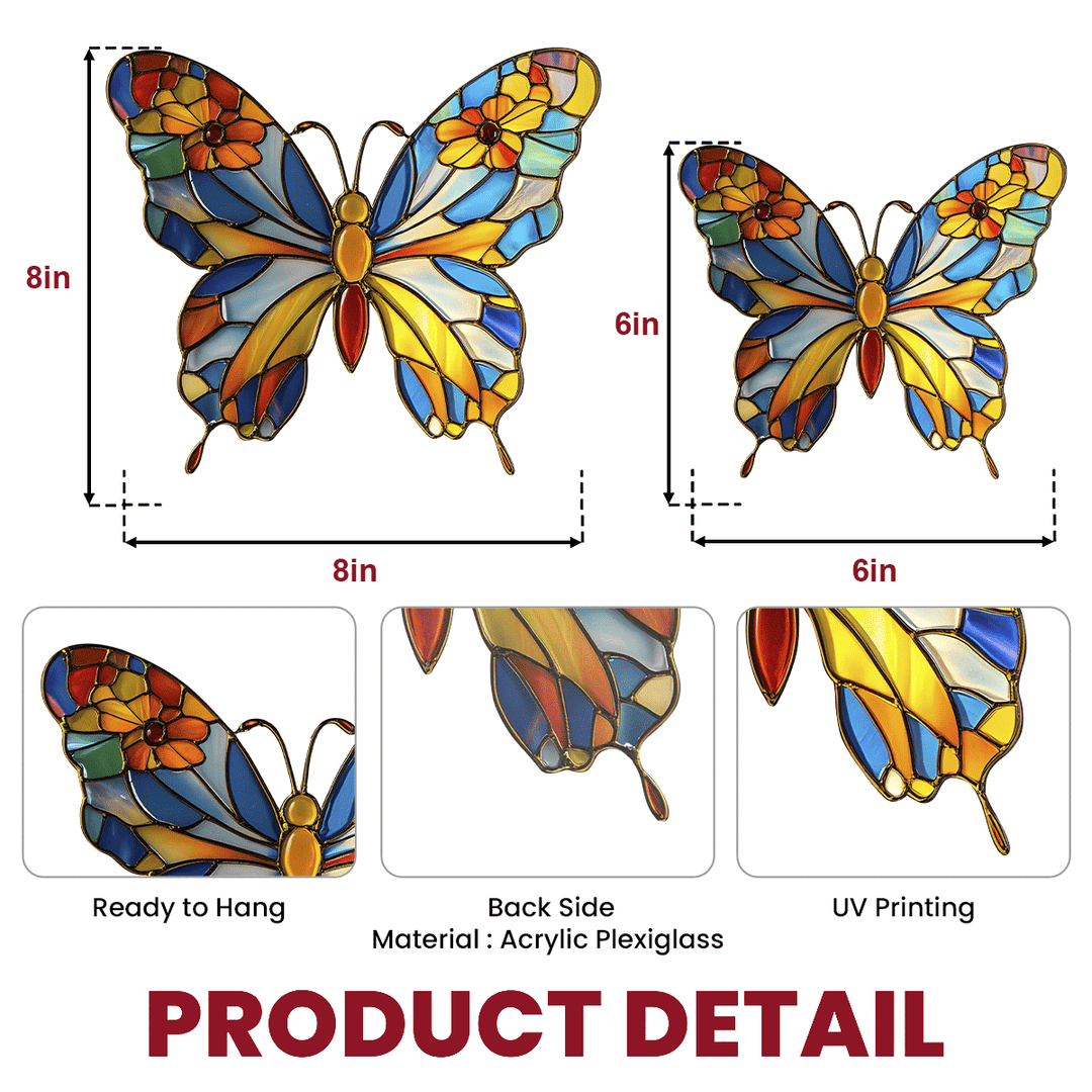Petal Flutter - Window Hanging Suncatcher NCU0PD057