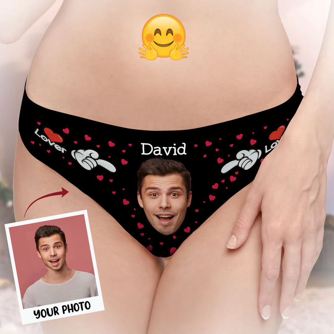 You Are My Lover Custom Face - Personalized Custom Women's Briefs - Valentine Gift For Couple, Girlfriend