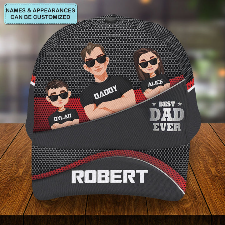 Being A Dad - Personalized Custom Classic Cap - Father's Day Gift For Dad