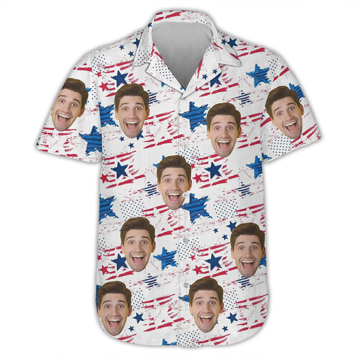 4th Of July - Personalized Custom Hawaiian Shirt - Independence Day Gift For Family Members