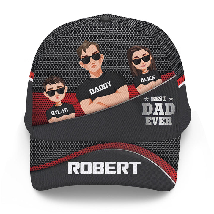 Being A Dad - Personalized Custom Classic Cap - Father's Day Gift For Dad