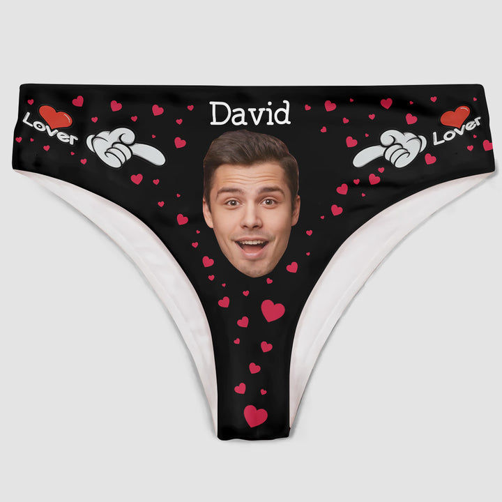 You Are My Lover Custom Face - Personalized Custom Women's Briefs - Valentine Gift For Couple, Girlfriend