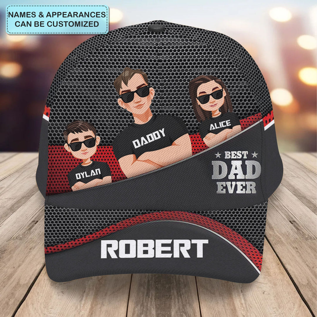 Being A Dad - Personalized Custom Classic Cap - Father's Day Gift For Dad