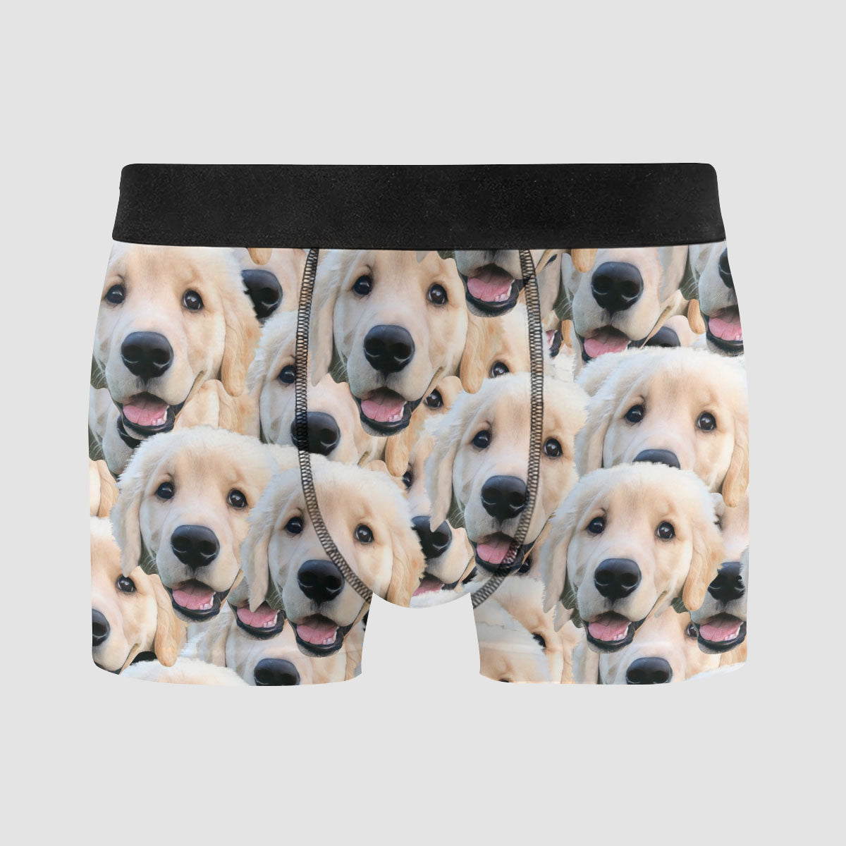 I Love My Dog - Personalized Custom Men's Boxer Briefs - Gift For Dog Lovers, Dog Owners