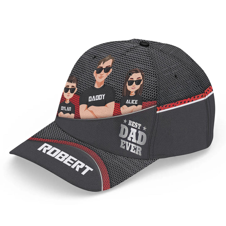 Being A Dad - Personalized Custom Classic Cap - Father's Day Gift For Dad