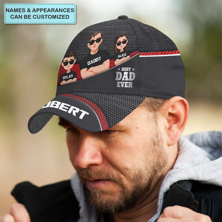 Being A Dad - Personalized Custom Classic Cap - Father's Day Gift For Dad