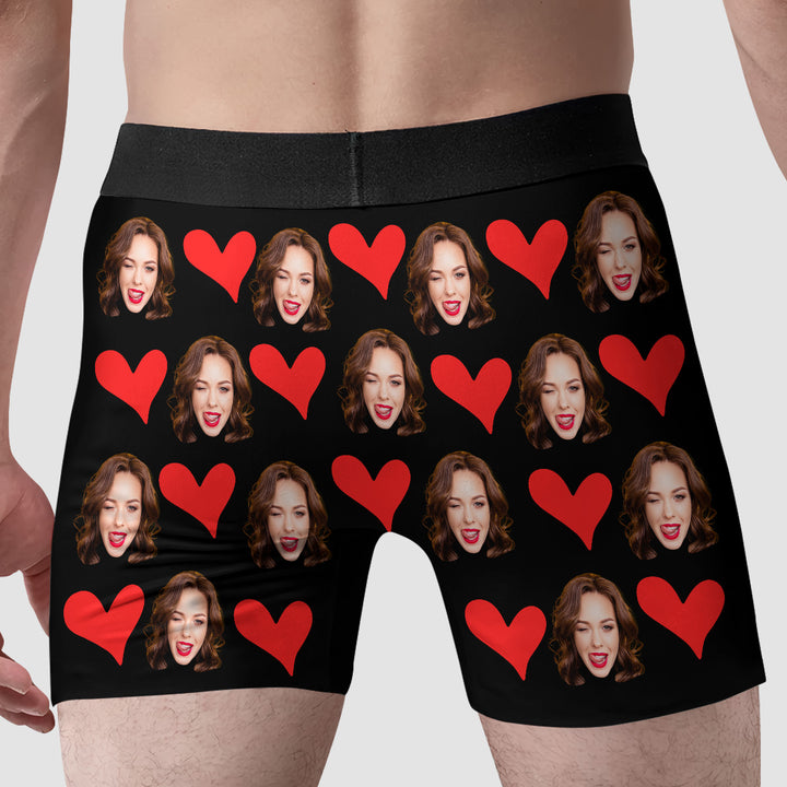 No One Does Me Better Than - Personalized Custom Men's Boxer Briefs - Gift For Couple, Boyfriend, Husband