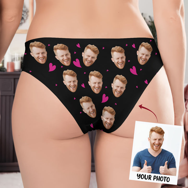 My Heart Belong To - Personalized Custom Women's Briefs - Gift For Couple, Girlfriend, Wife