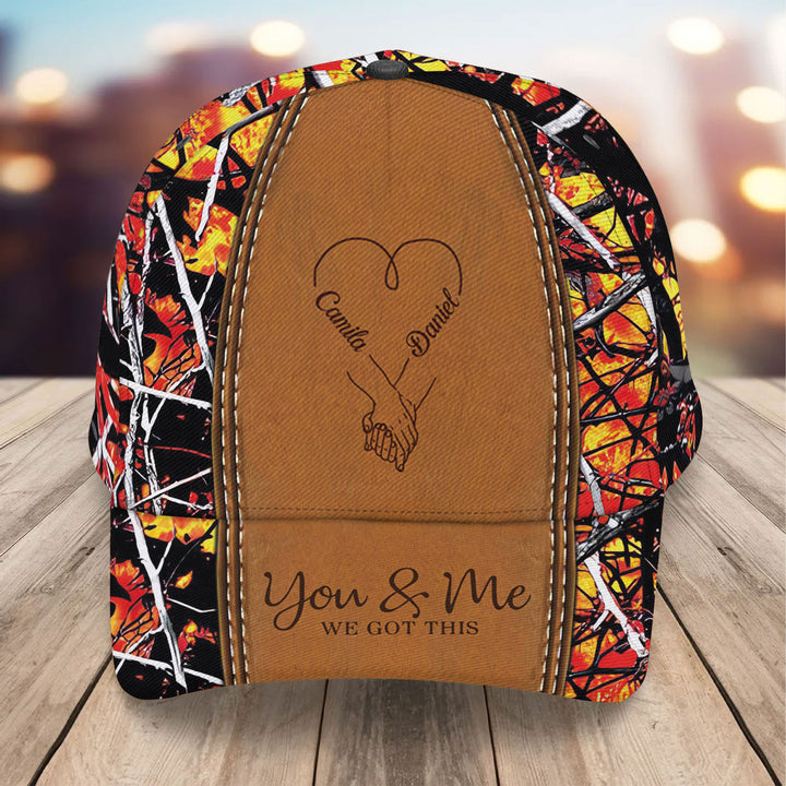 You And Me We Got This - Personalized Custom Classic Cap - Gift For Couple, Husband, Wife