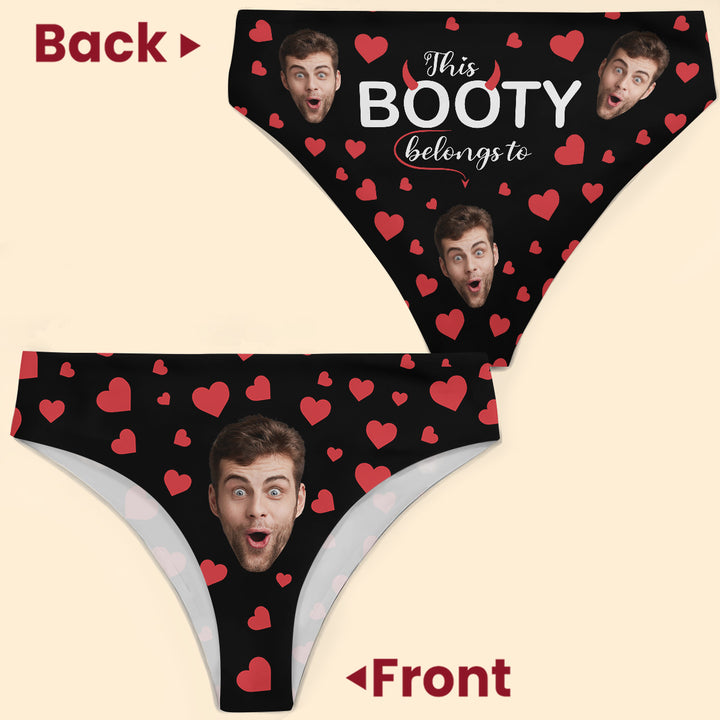 My Booty - Personalized Custom Women's Briefs - Gift For Couple, Girlfriend, Wife