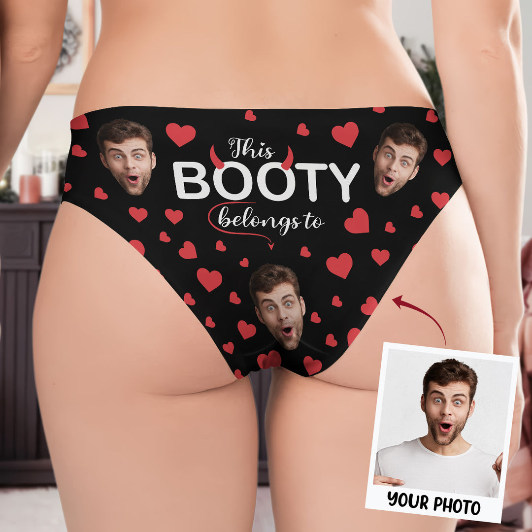 My Booty - Personalized Custom Women's Briefs - Gift For Couple, Girlfriend, Wife