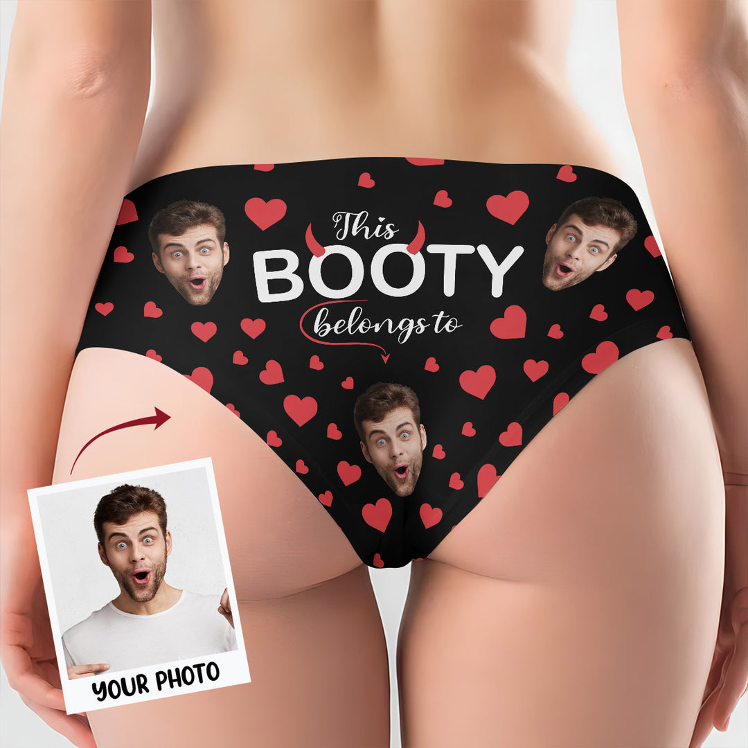 My Booty - Personalized Custom Women's Briefs - Gift For Couple, Girlfriend, Wife