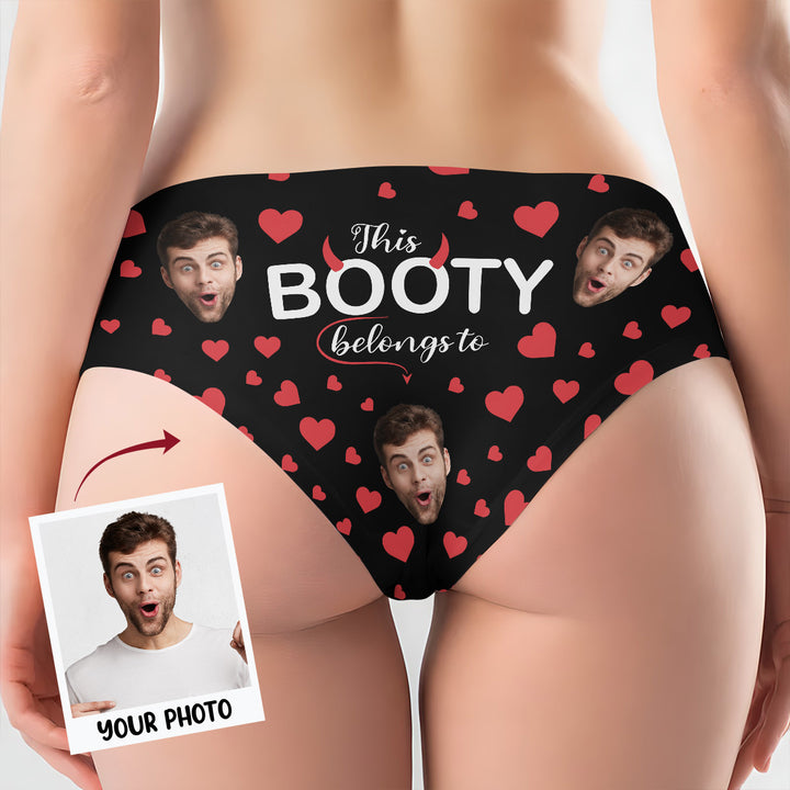 My Booty - Personalized Custom Women's Briefs - Gift For Couple, Girlfriend, Wife