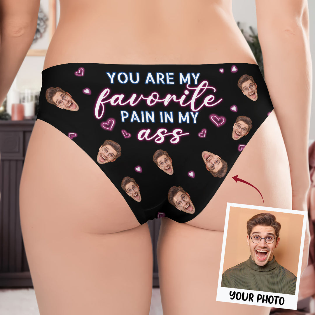 You Are My Favorite - Personalized Custom Women's Briefs - Gift For Couple, Girlfriend, Wife