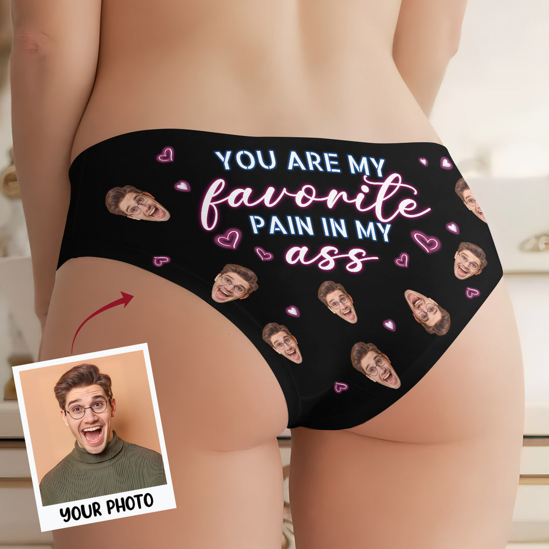 You Are My Favorite - Personalized Custom Women's Briefs - Gift For Couple, Girlfriend, Wife