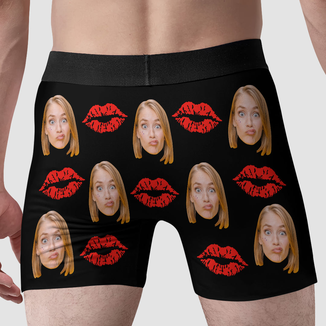 Love Is All You Need - Personalized Custom Men's Boxer Briefs - Gift For Couple, Boyfriend, Husband