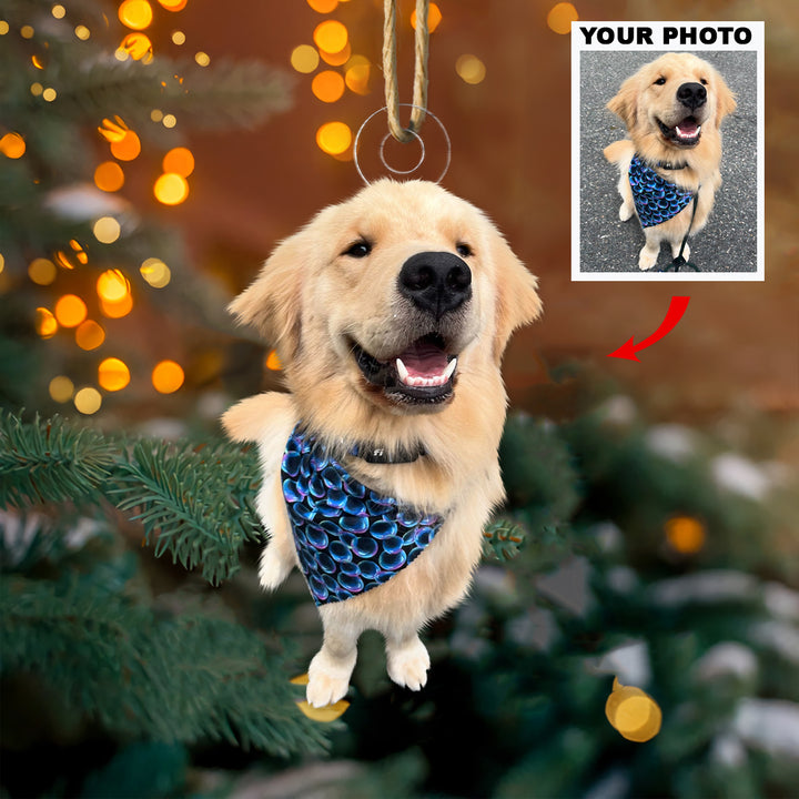 My Puppy - Personalized Photo Mica Ornament - Christmas Gift For Pet Lovers, Dog Lovers, Cat Lover