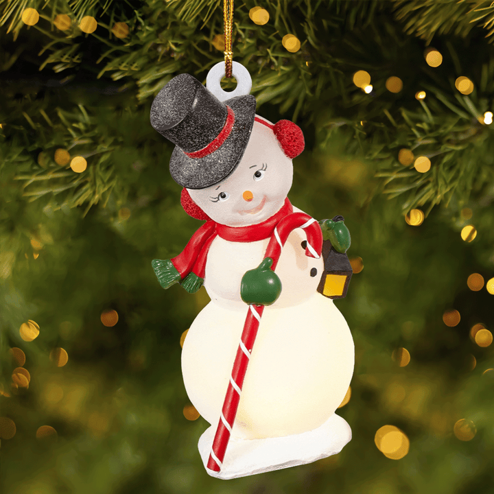 A Jolly Snowman Mica Ornament  NCU0TL039