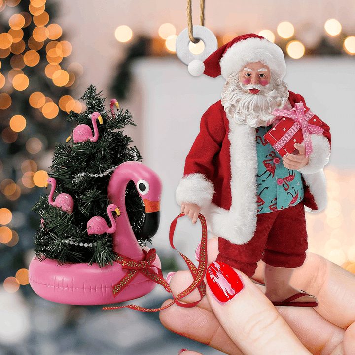 Aloha Christmas Mica Ornament  NCU0TL036