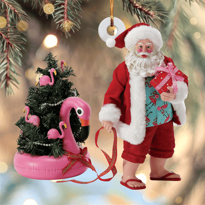 Aloha Christmas Mica Ornament  NCU0TL036