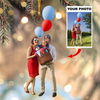 Personalized Photo Mica Ornament - Gift For Family - Family Christmas ARND037