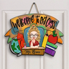 Personalized Door Sign - Gift For Teacher - Welcome To My Class