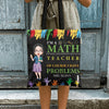 Personalized Tote Bag - Gift For Teacher - I Am A Math Teacher