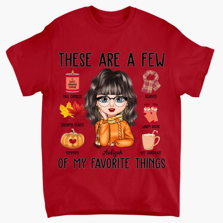 Personalized T-shirt - Gift For Family - These Are A Few Of My Favorite Things