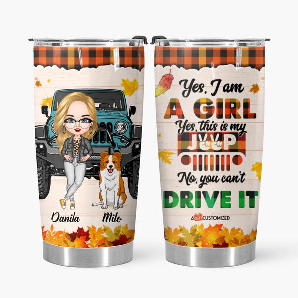 Personalized Jeep Tumbler