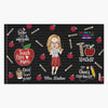 Personalized Doormat - Gift For Teacher - Teach Love Inspire