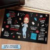 Personalized Doormat - Gift For Nurse - World&#39;s Best Nurse