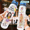 Personalized Water Tracker Bottle - Gift For Teacher - Teach Love Inspire Teacher