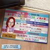 Personalized Doormat - Gift For Teacher - You Are My Students