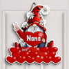 Personalized Door Sign - Gift For Grandma - Nana Gnome