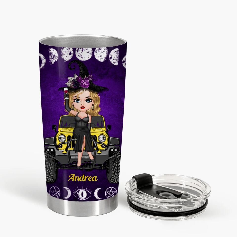Personalized Tumbler - Gift For Witch - My Broom Broke