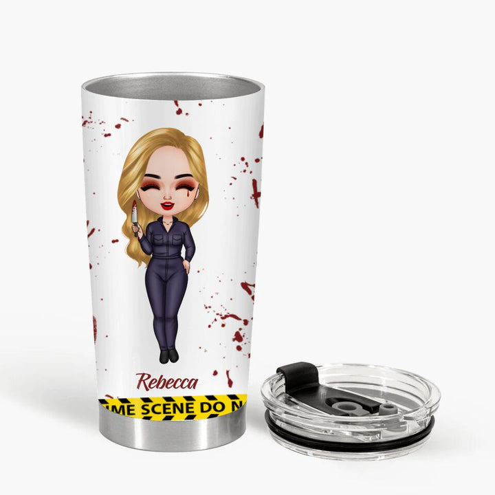 Personalized Tumbler - Gift For Halloween - They'll Never Find You