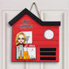 Personalized Door Sign - Gift For Chicken Lover - Crazy Chicken