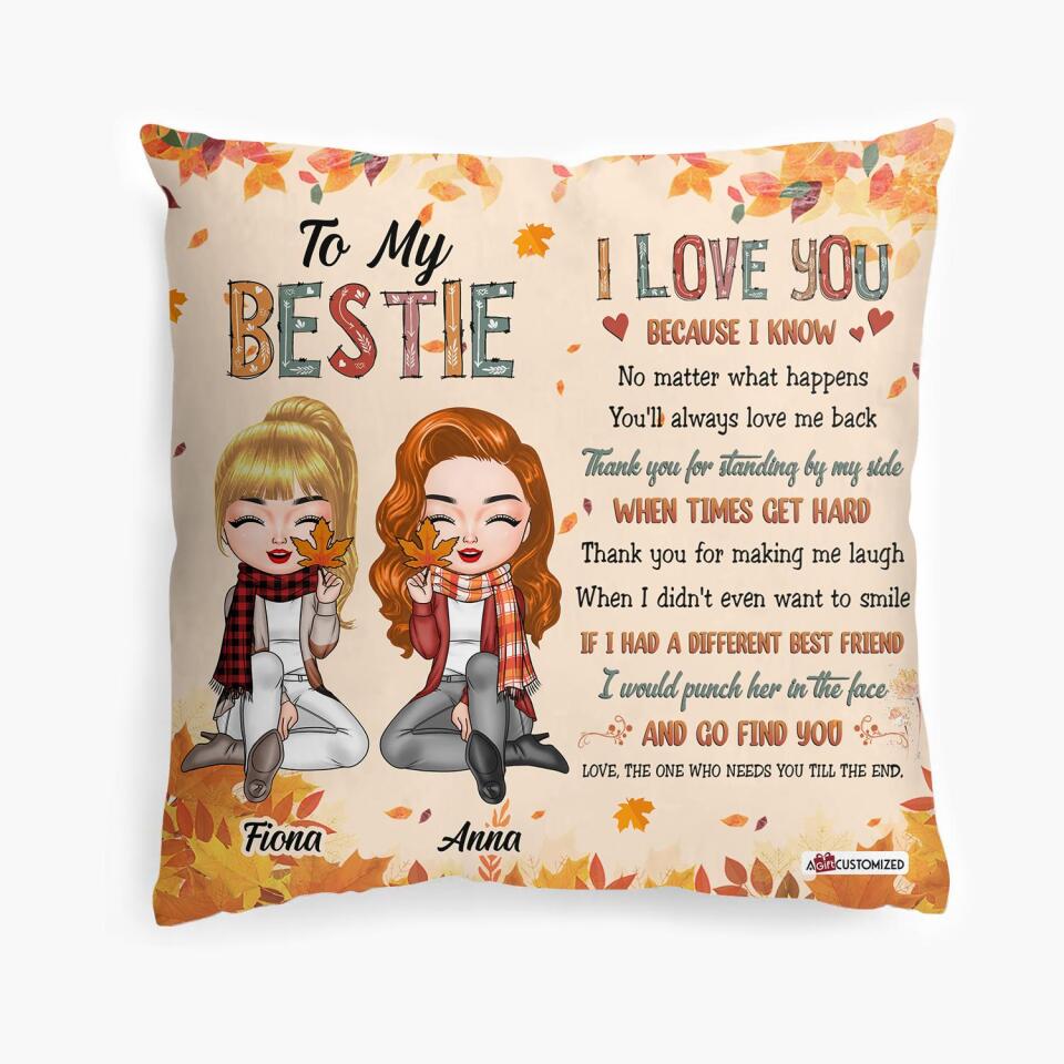 Amazon.com: IYUBOFU Friendship Gifts for Woman Friends, Bestie Gifts for  Women, Gift for Best Friend, BFF Gifts, Funny Bestfriend Gift Ideas Throw  Pillow Covers 18x18 Inch : Home & Kitchen