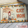 Personalized Doormat - Gift For Cat Lover - Cat Mom
