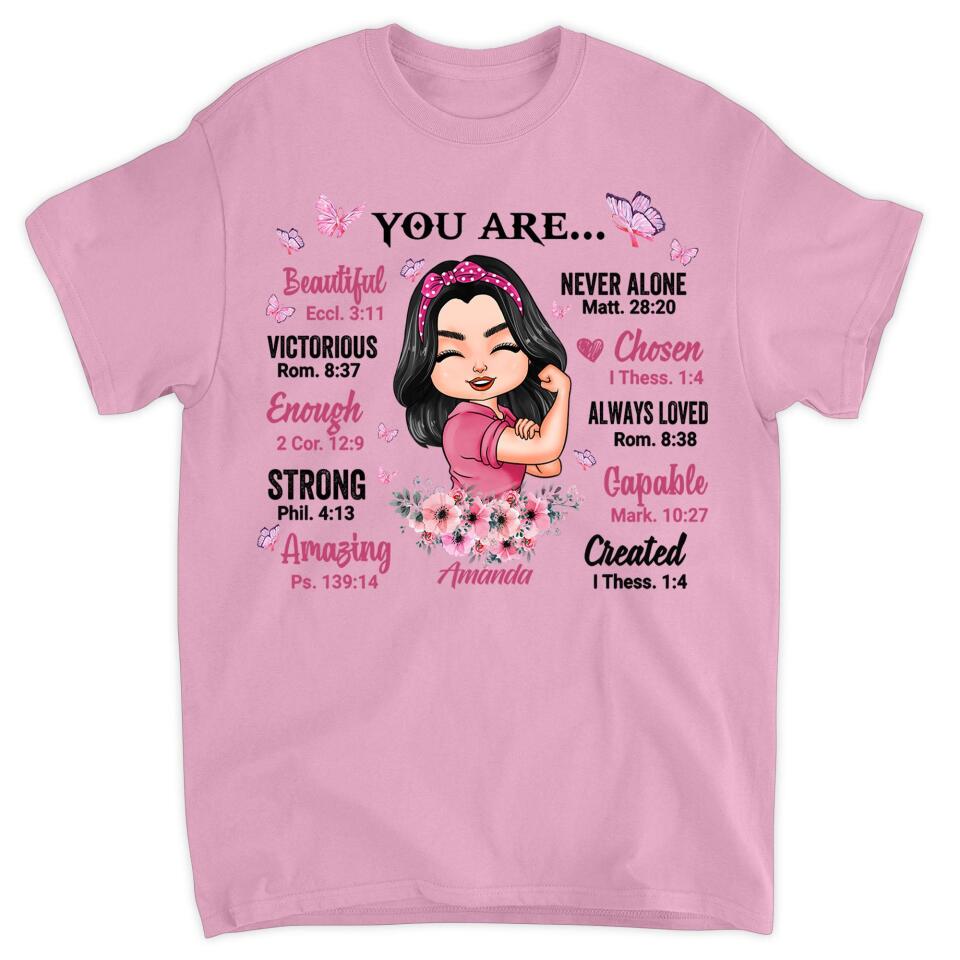 Personalized T-shirt - Gift For BC Fighter - You Are Beautiful