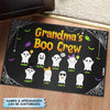 Personalized Doormat - Gift For Grandma - Grandma&#39;s Boo Crew