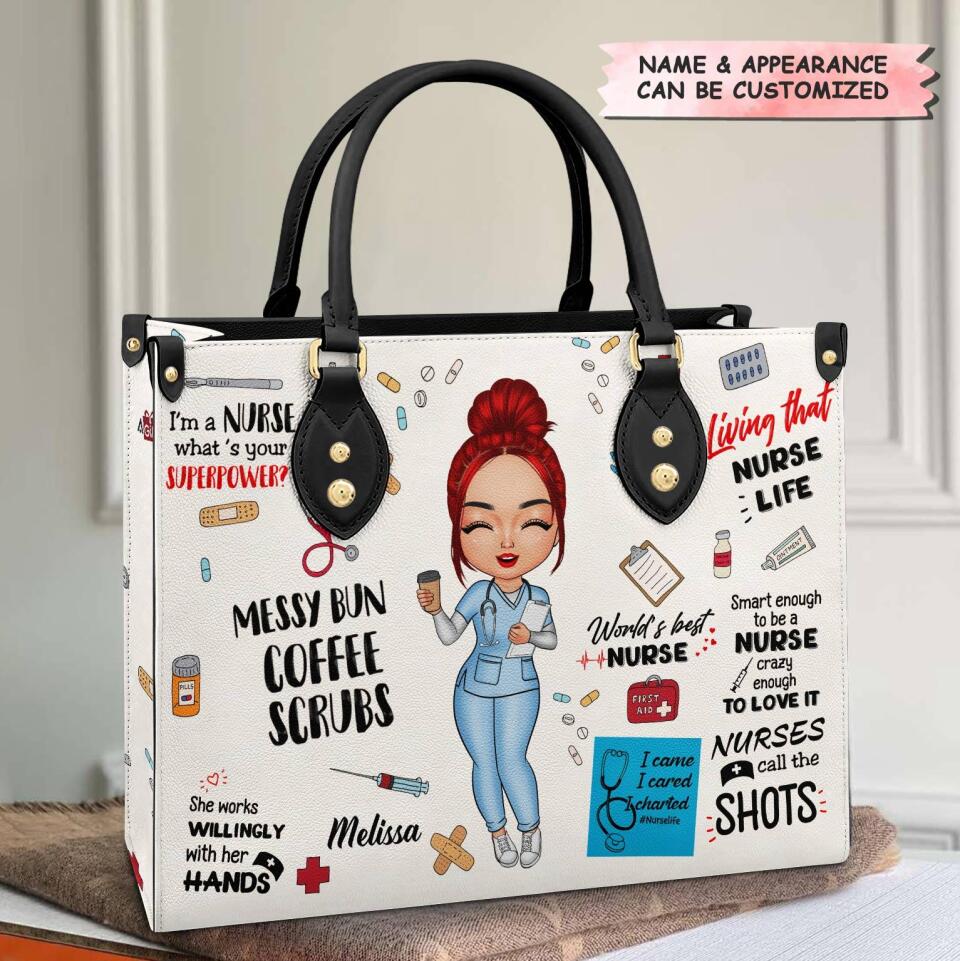 Personalized Nurse Tote Bag, Nurse Life Tote Bag, Gift Nurse Tote Bag
