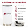 Personalized Tumbler - Gift For Nurse - Coffee, Scrubs And Rubber Gloves
