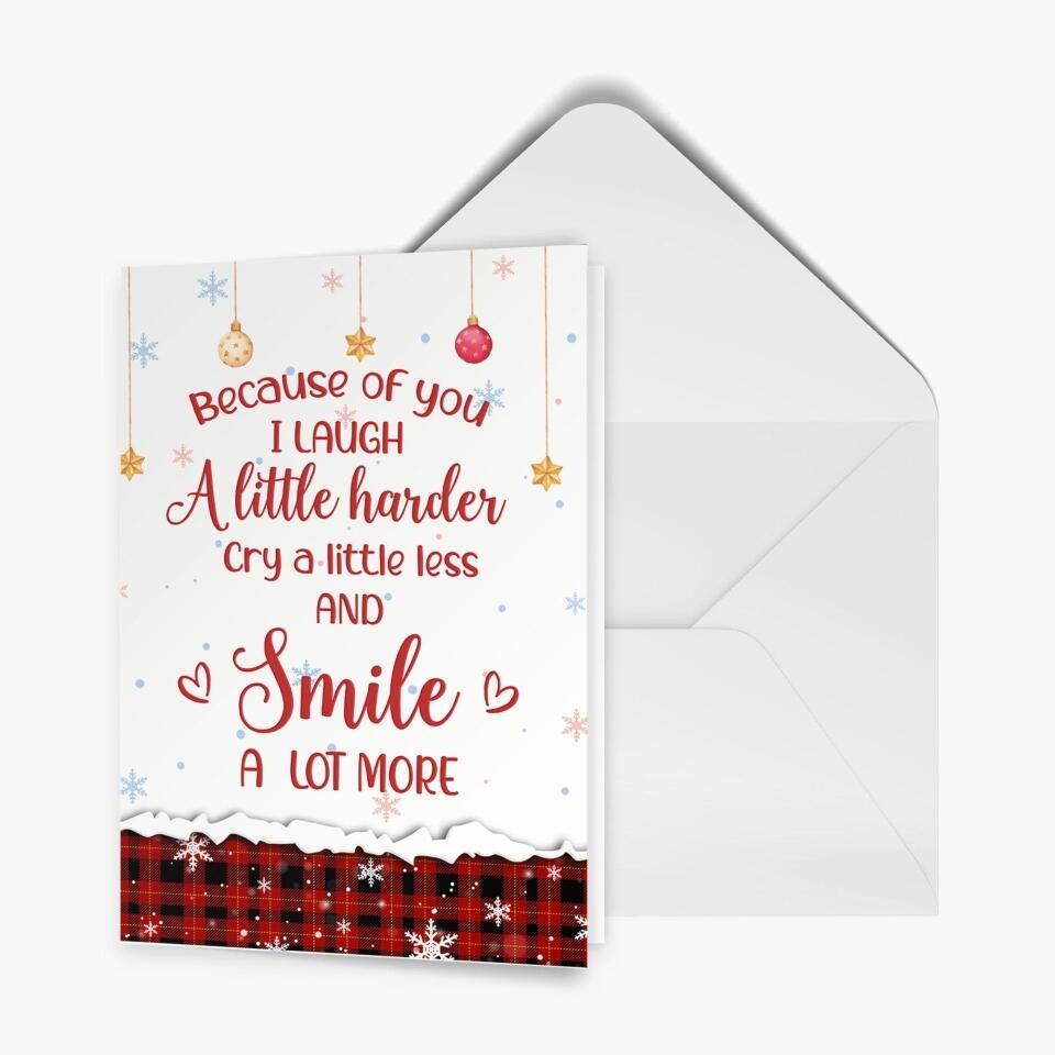 Personalized Greeting Card - Gift For Friend - Besties Forever