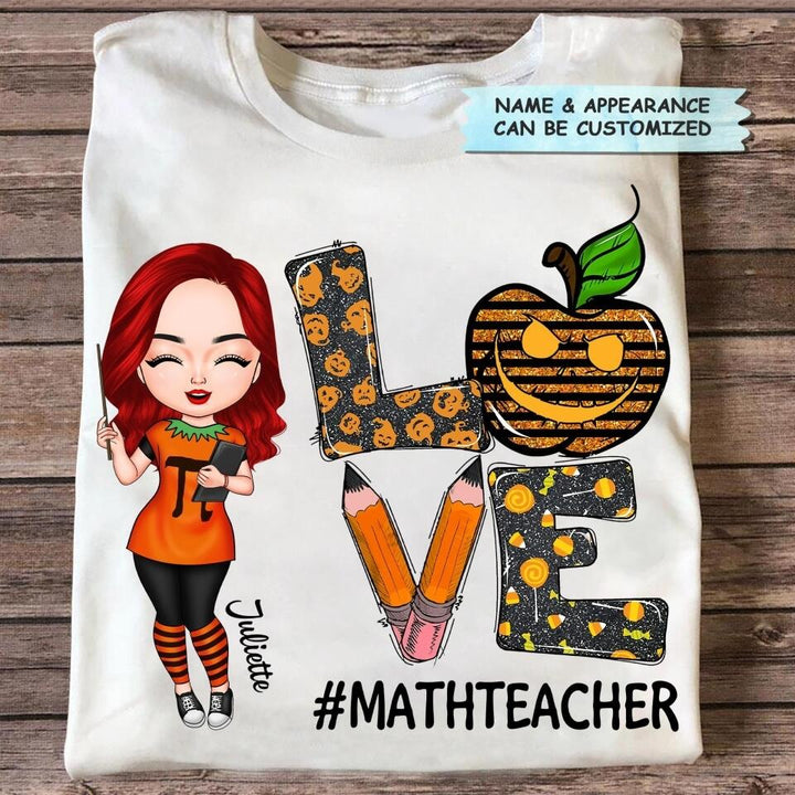 Personalized T-shirt - Gift For Teacher - Love Teacher Life