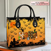 Personalized Leather Bag - Gift For Grandma - Nana Halloween
