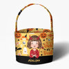 Personalized Fabric Basket - Gift For Family Member - Trick Or Treat Halloween